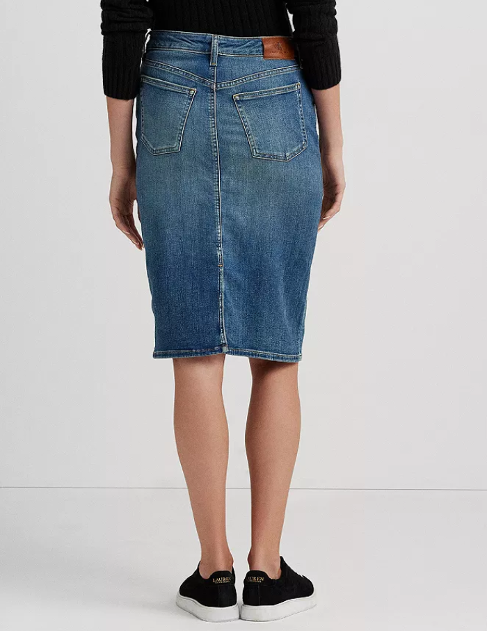 LAUREN RALPH LAUREN Denim Skirt