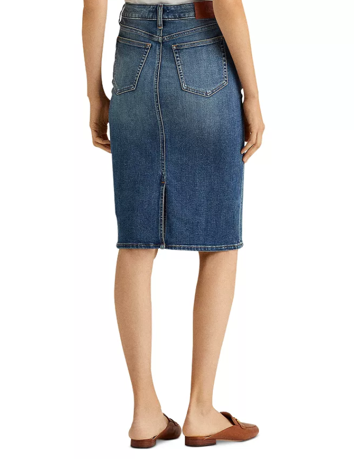 LAUREN RALPH LAUREN Denim Skirt