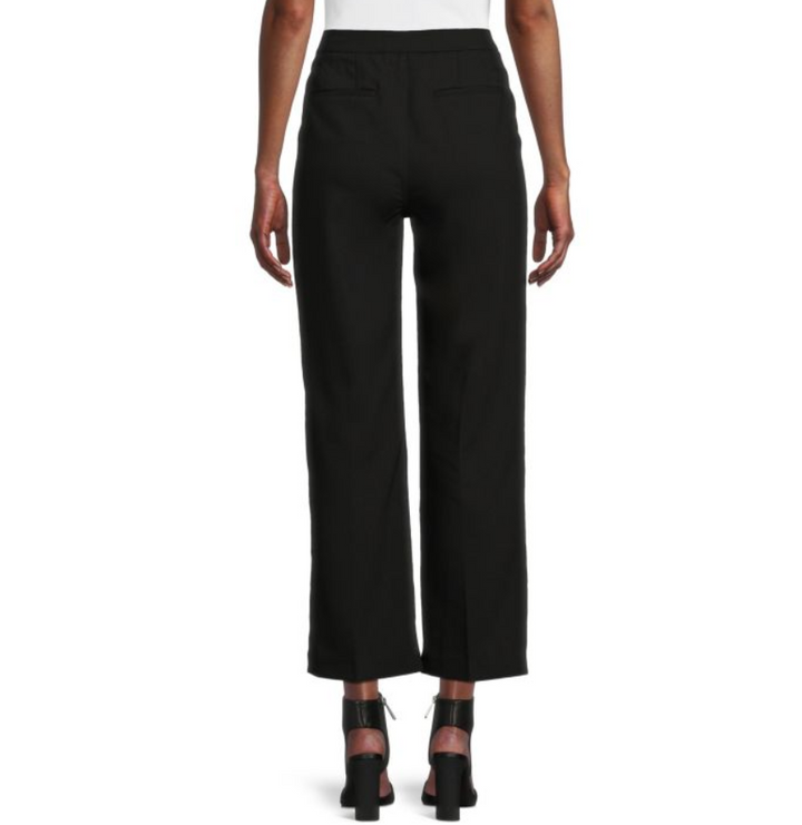 T Tahari Solid Wide Leg Pants