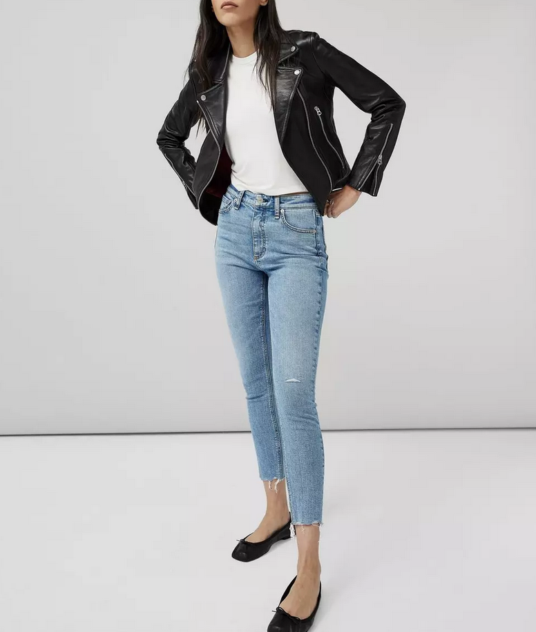 rag & bone Nina High Rise Ankle Skinny Stretch Jeans