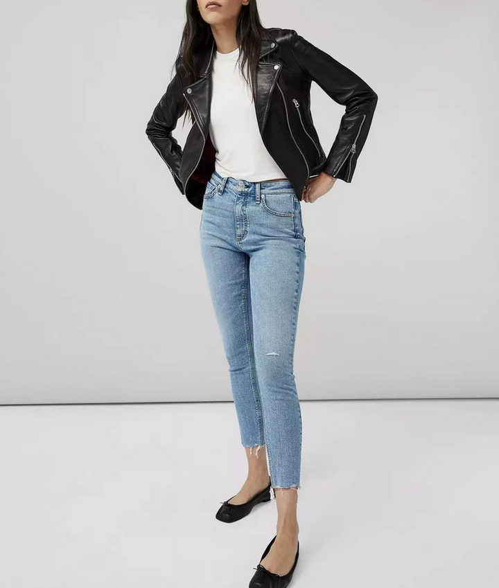rag & bone Nina High Rise Ankle Skinny Stretch Jeans