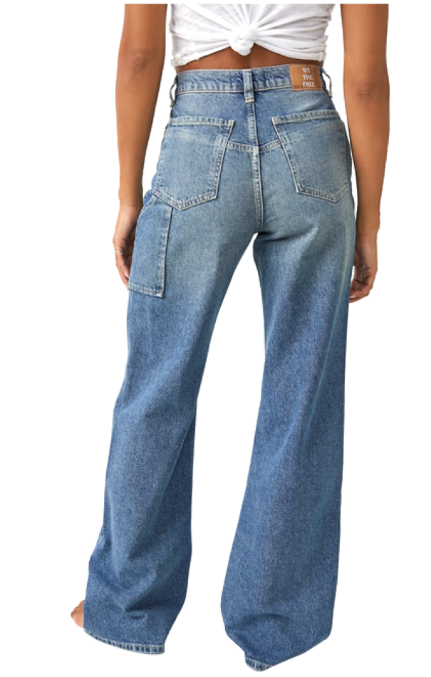Free People Tinsley Baggy Jeans