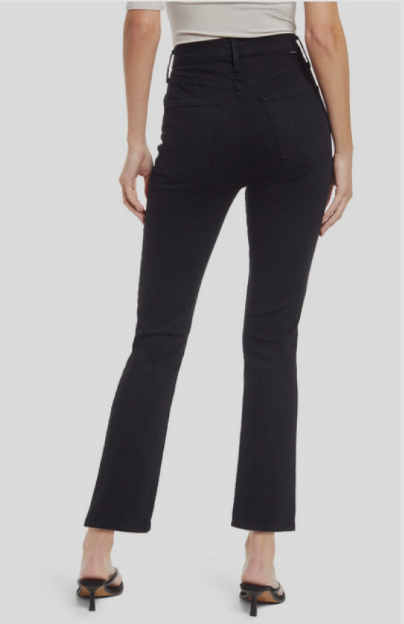 MOTHER High Rise Rider Ankle Straight Jeans