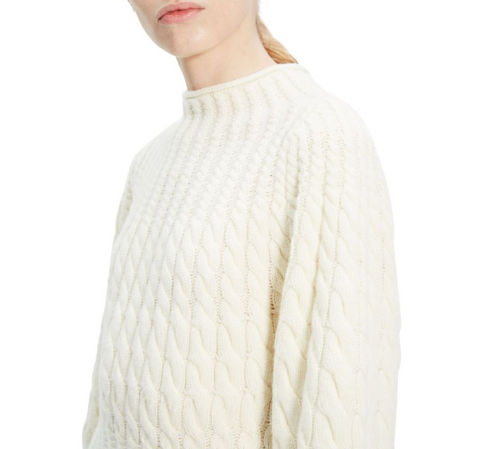 Theory Cable Knit Sweater Dress