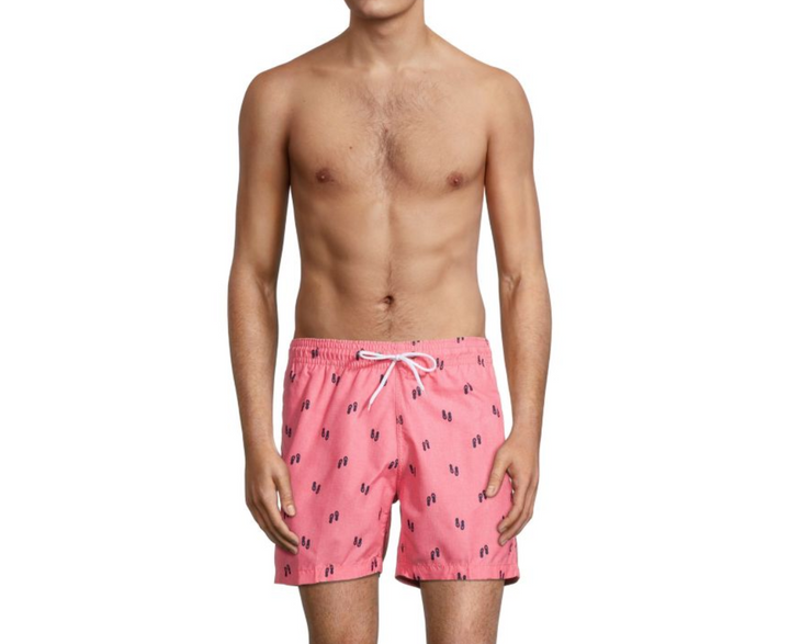 Surf + Swim Sano Flip-Flop Print Shorts