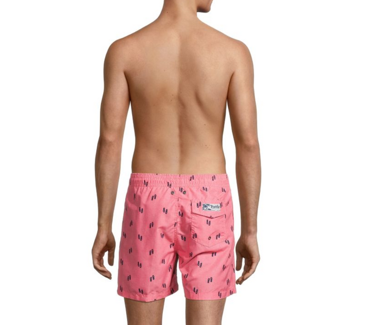 Surf + Swim Sano Flip-Flop Print Shorts