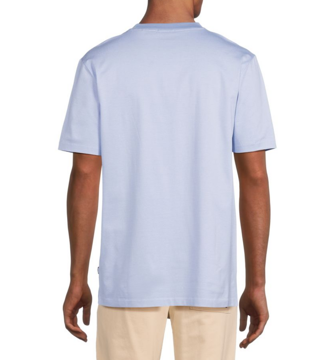 BOSS MEN Tilburt Cotton Crewneck Tee
