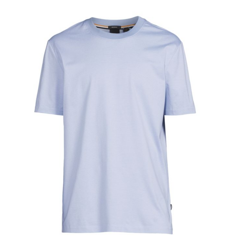 BOSS MEN Tilburt Cotton Crewneck Tee