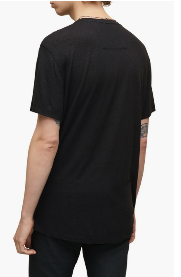 John Varvatos MEN Short Sleeve Embellished Skull Crew Tee