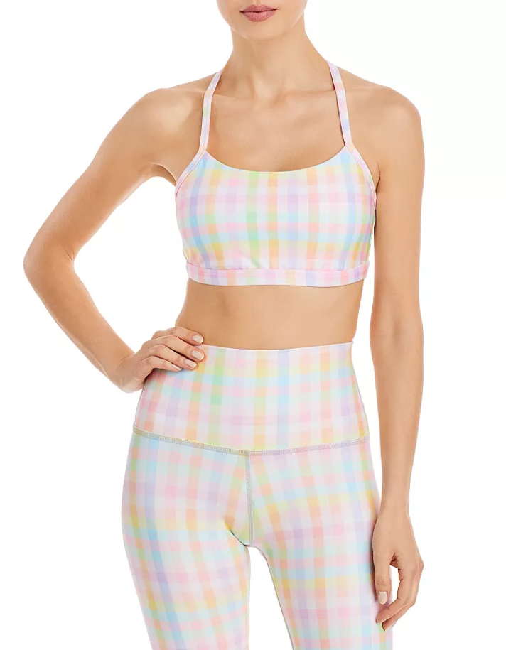 Beyond Yoga T Back Luxe Sports Bra