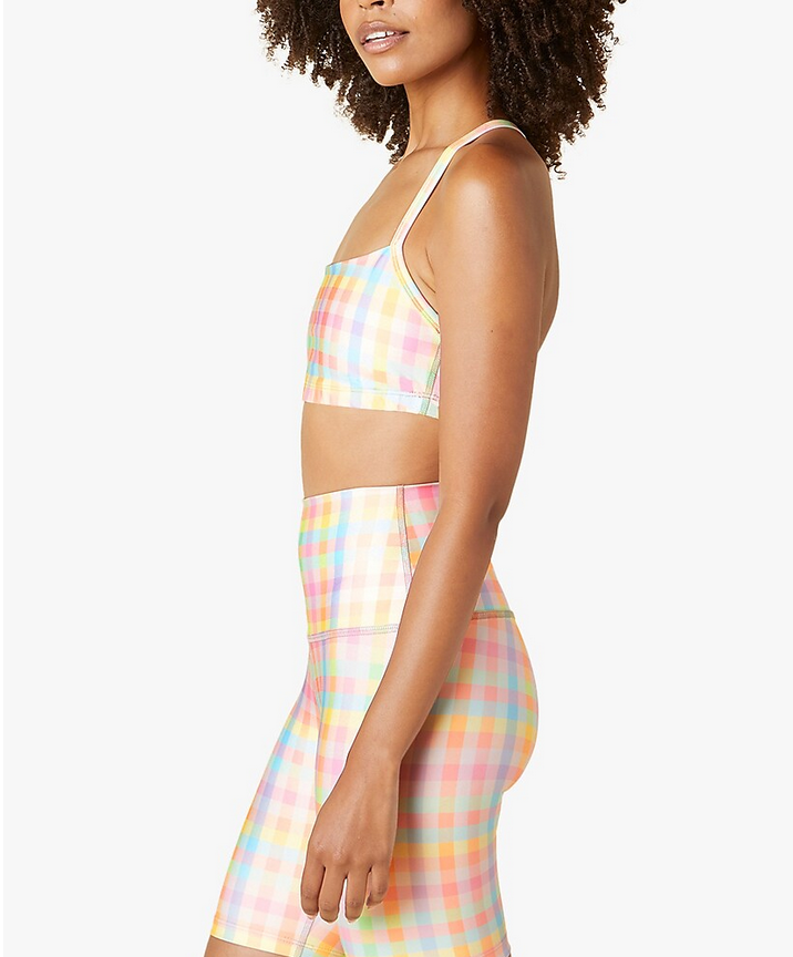 Beyond Yoga T Back Luxe Sports Bra