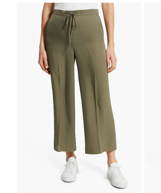 Theory Wide-Leg Cropped Pants