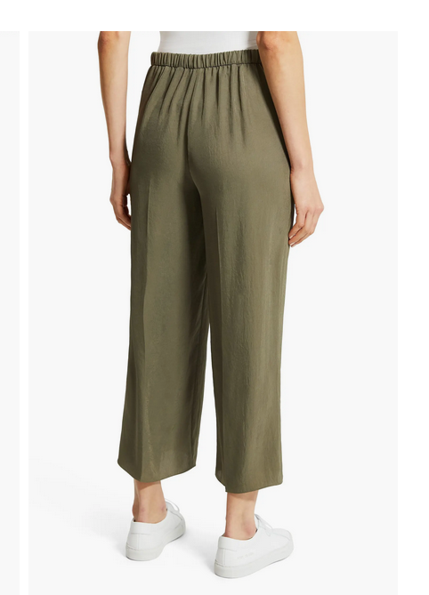 Theory Wide-Leg Cropped Pants