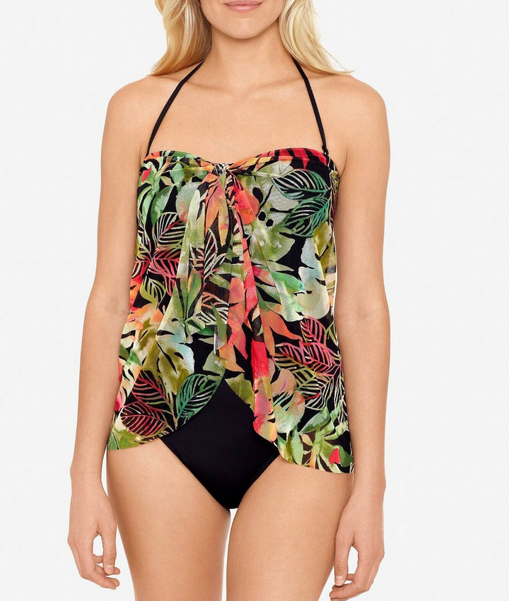 LAUREN RALPH LAUREN Flyaway Tummy Control Swimsuit