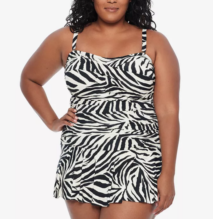 Lauren Ralph Lauren Skirted One Piece Swimsuit