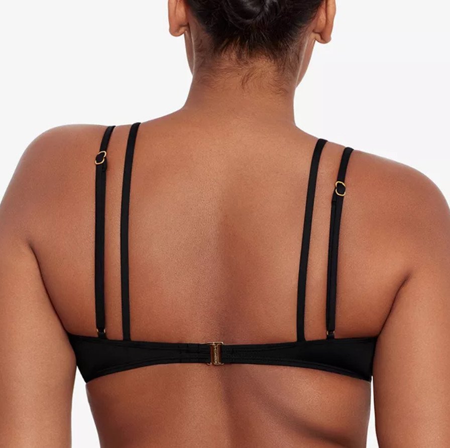 LAUREN RALPH LAUREN Twist-Front Bikini Top