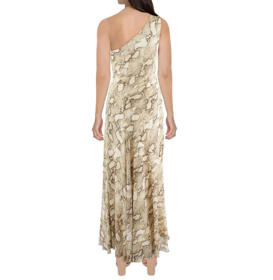 Lauren Ralph Lauren Georgette Snake Print Dress