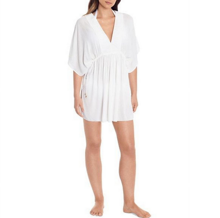 LAUREN Ralph Lauren Crinkle Rayon Dress Cover Up