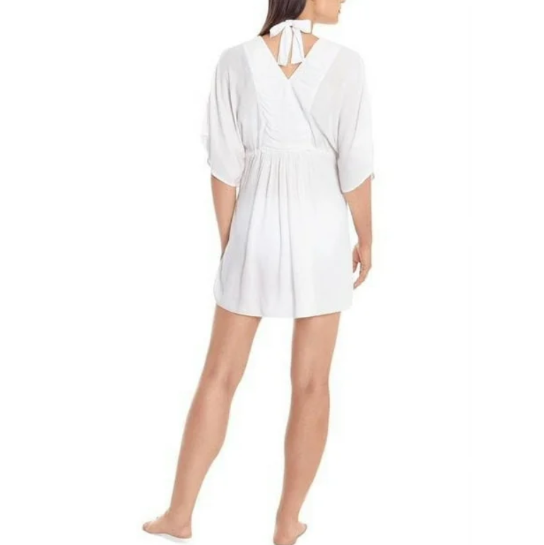 LAUREN Ralph Lauren Crinkle Rayon Dress Cover Up