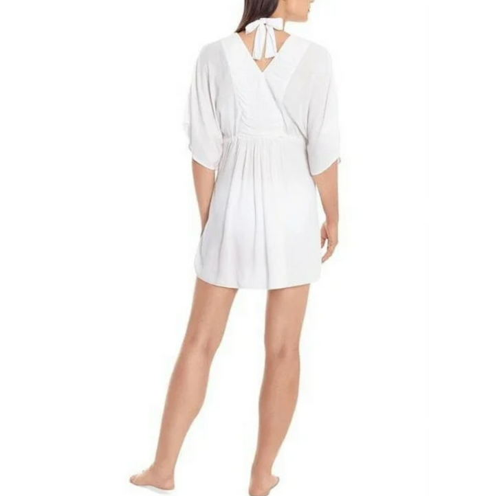 LAUREN Ralph Lauren Crinkle Rayon Dress Cover Up