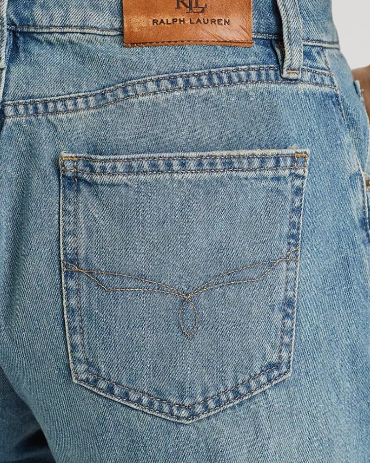 LAUREN RALPH LAUREN Relaxed Tapered Ankle Jeans