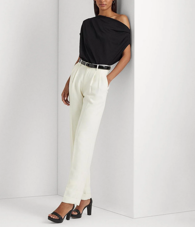 LAUREN RALPH LAUREN Stretch Jersey T-Shirt