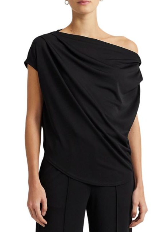 Lauren Ralph Lauren Stretch Jersey Off-the-Shoulder Top