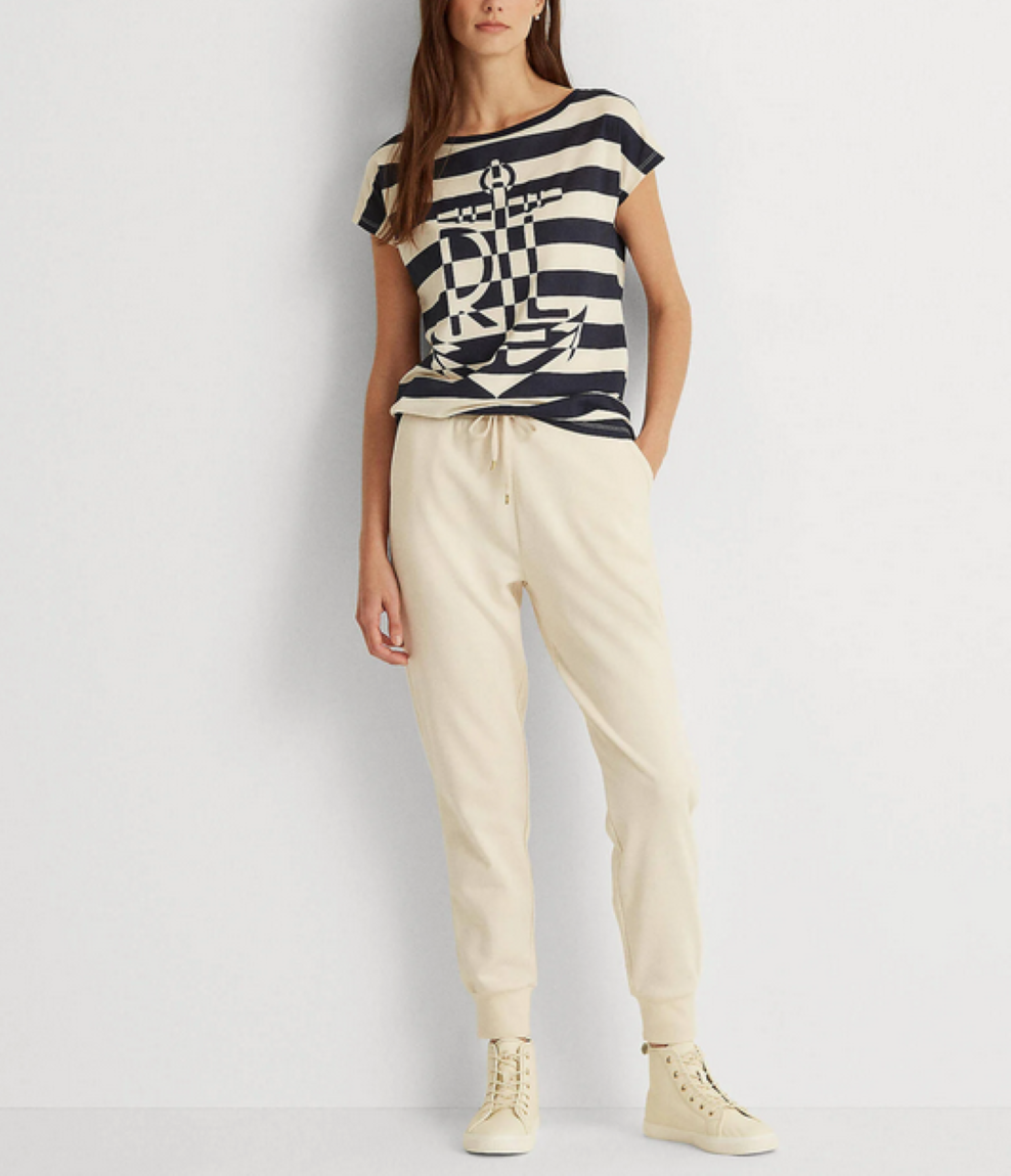 LAUREN RALPH LAUREN Graphic Cotton-Blend T-Shirt