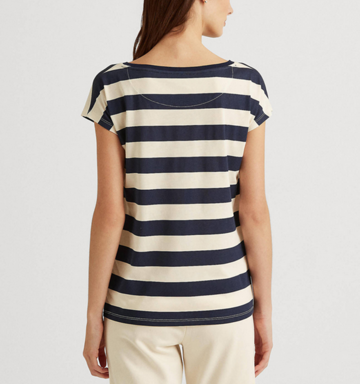 LAUREN RALPH LAUREN Graphic Cotton-Blend T-Shirt