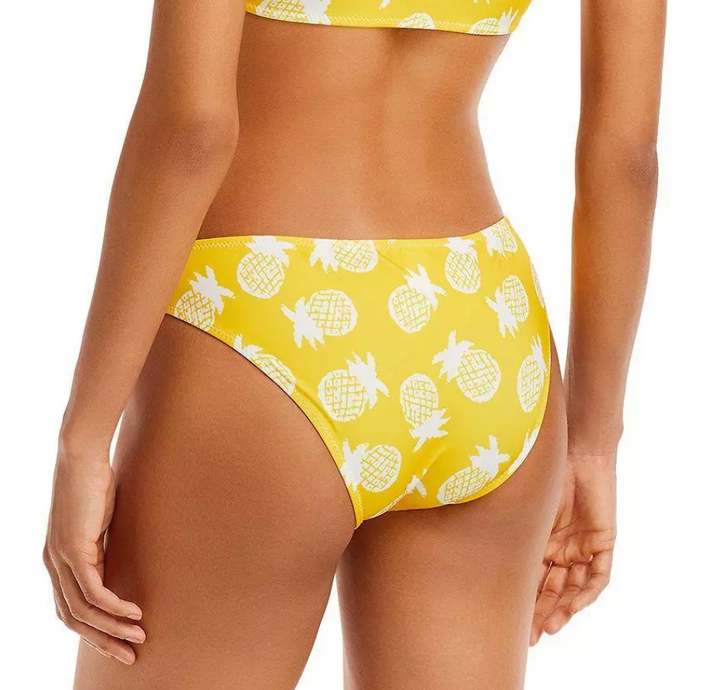 AQUA x Studio 189 Pineapple Print Bikini Bottom