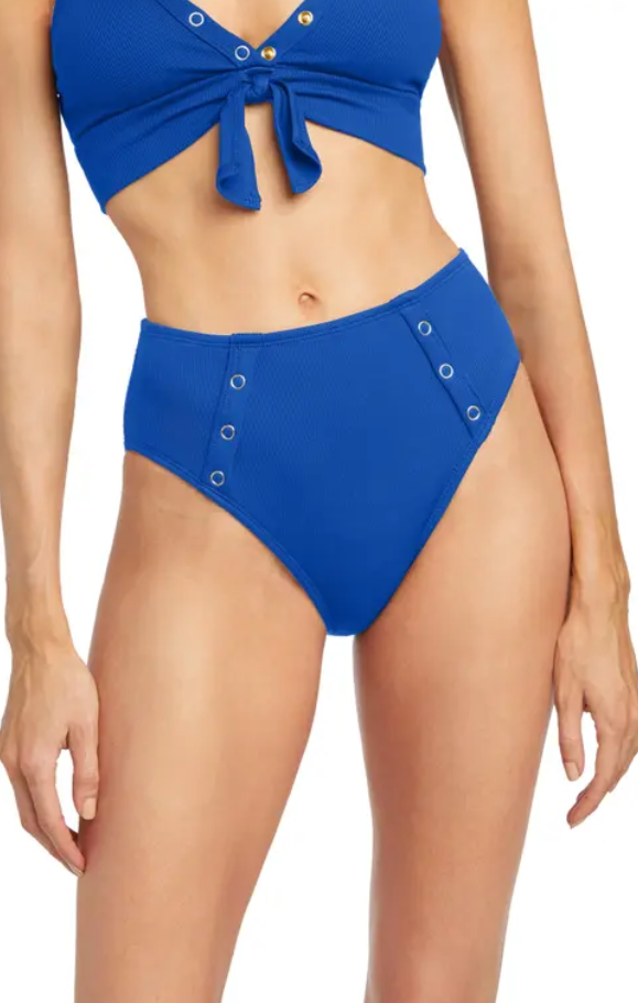 Robin Piccone Amy High Waist Bikini Bottoms