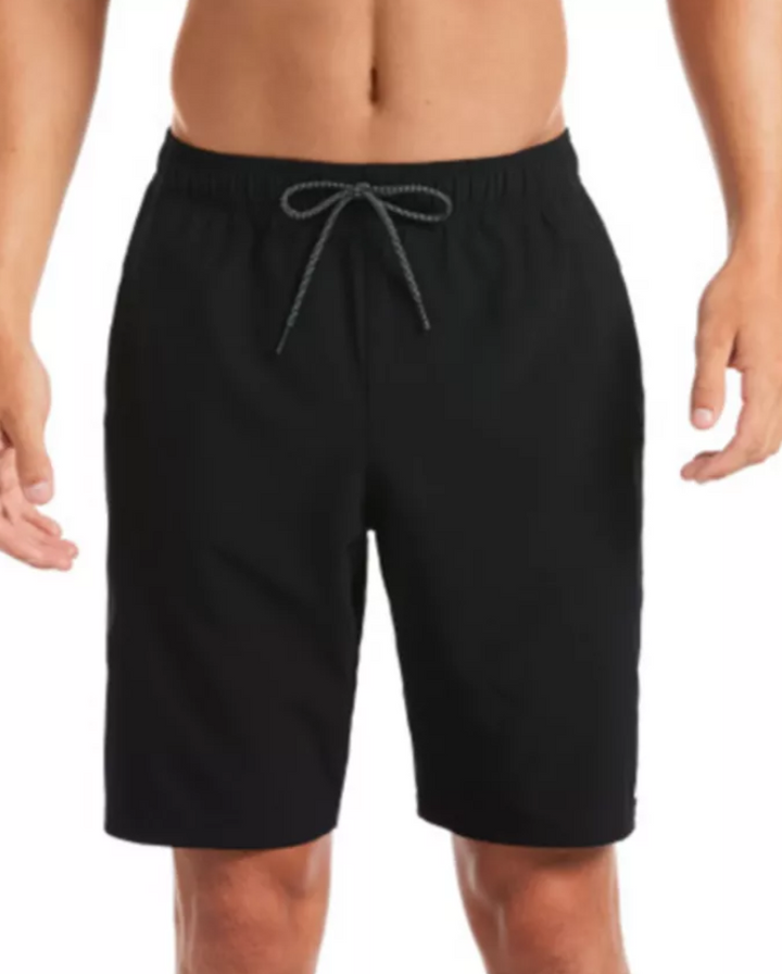 Nike MEN Contend Water-Repellent Colorblocked 9" Swim Trunks