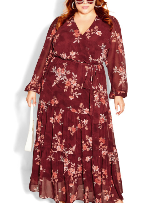 City Chic Alicia Maxi Dress