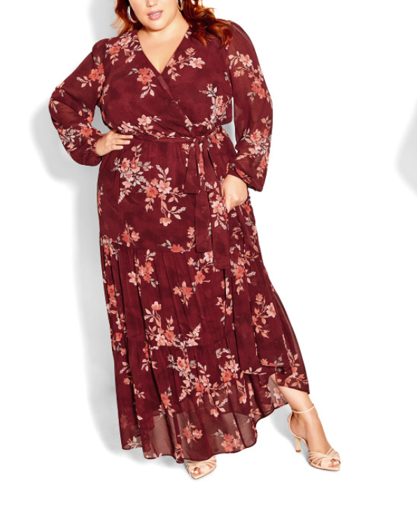 City Chic Alicia Maxi Dress