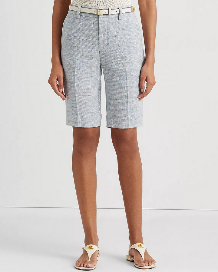 LAUREN RALPH LAUREN Linen-Blend Shorts