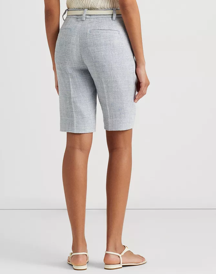 LAUREN RALPH LAUREN Linen-Blend Shorts