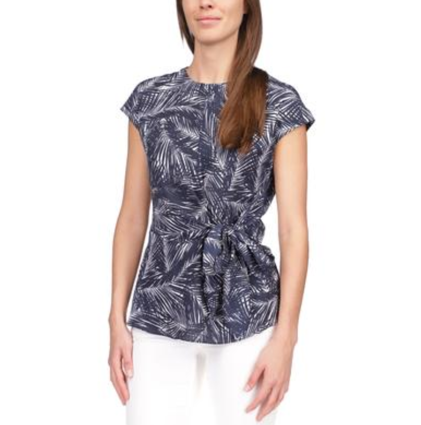 MICHAEL Michael Kors Printed Wrap Top