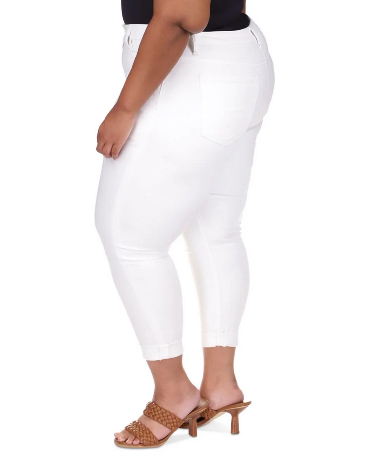 MICHAEL MICHAEL KORS Plus Size Rolled-Hem Skinny Jeans