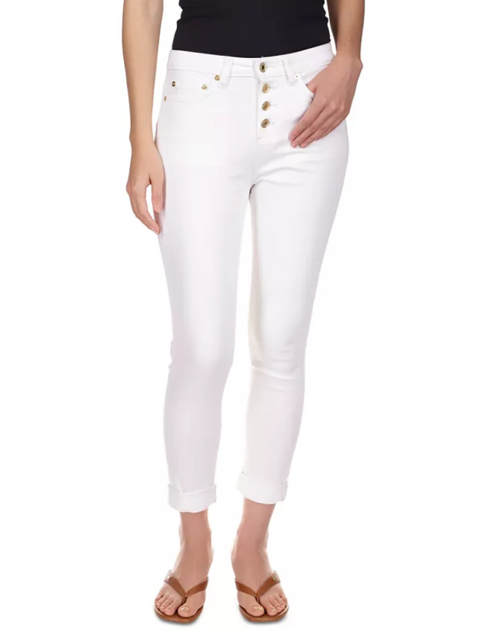 MICHAEL MICHAEL KORS Petite Rolled-Hem Skinny Jeans