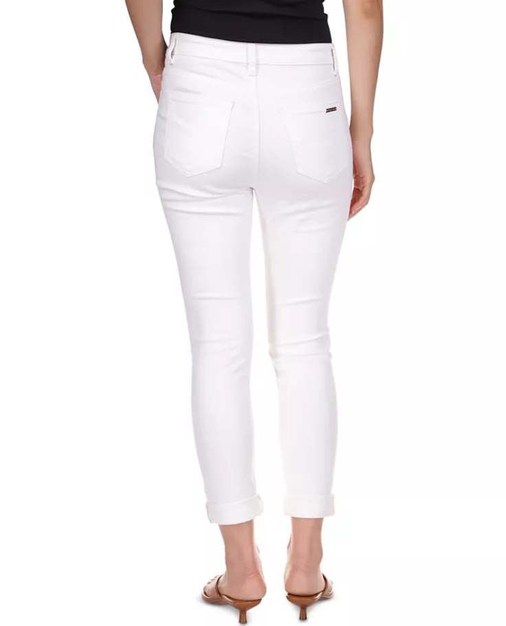 MICHAEL MICHAEL KORS Petite Rolled-Hem Skinny Jeans