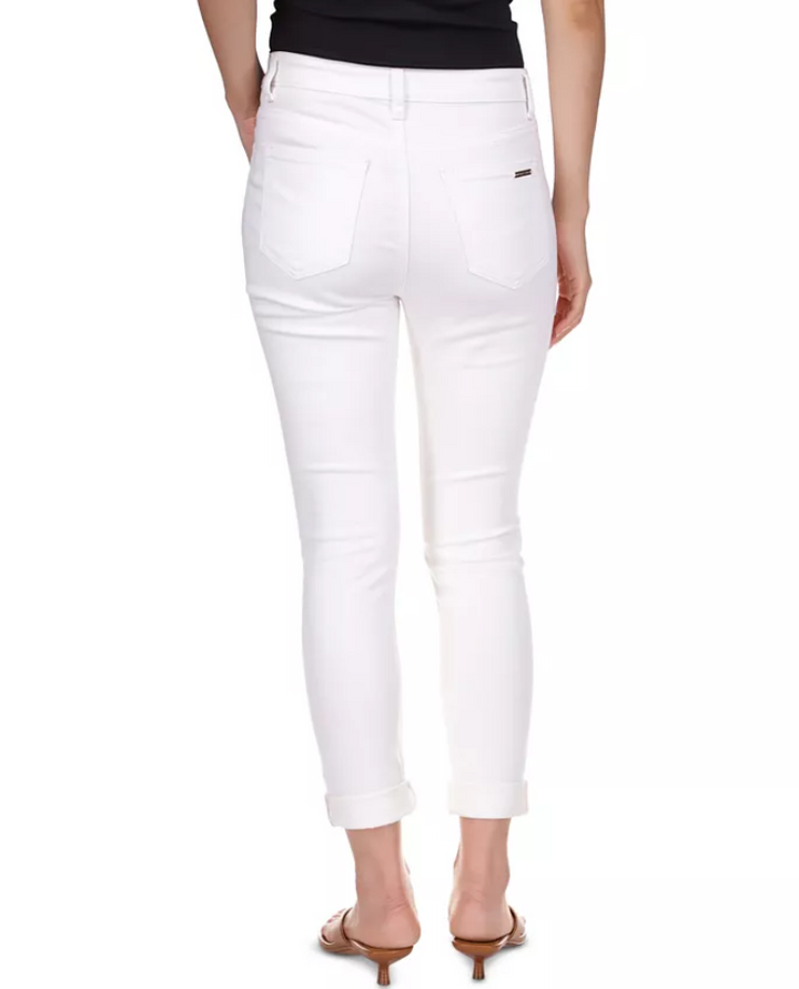 MICHAEL MICHAEL KORS Petite Rolled-Hem Skinny Jeans