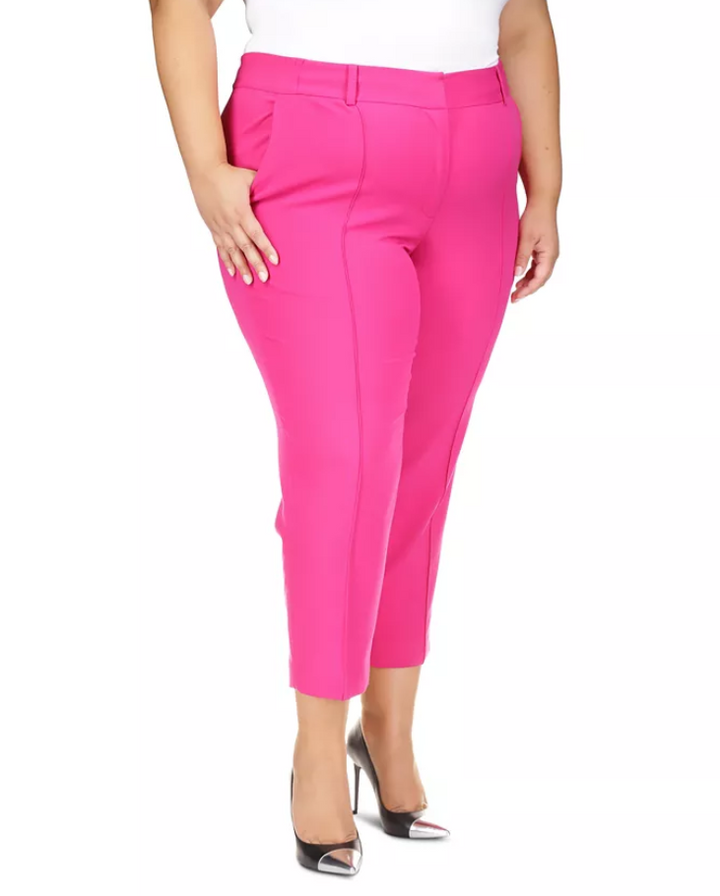 MICHAEL MICHAEL KORS Plus Size Slim Ankle Pants