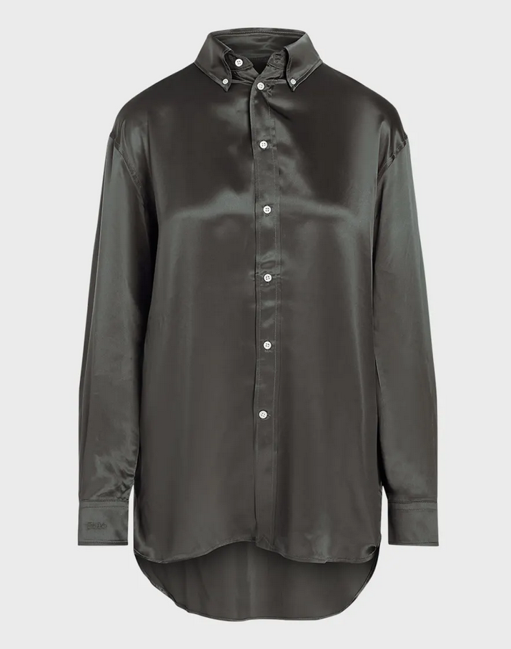 POLO RALPH LAUREN Mulberry Silk Charmeuse Shirt