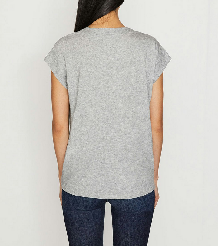 FRAME Le Mid Rise V-Neck Tee