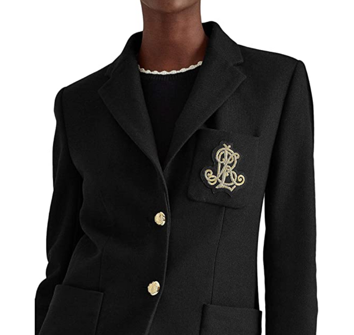 LAUREN RALPH LAUREN Bullion Jacquard Blazer