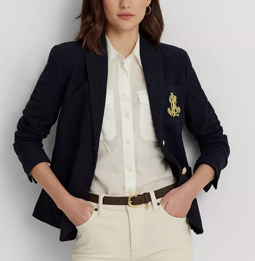 LAUREN RALPH LAUREN Bullion Jacquard Blazer