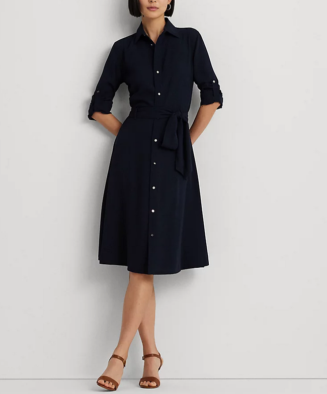 Lauren Ralph Lauren Fit & Flare Shirtdress