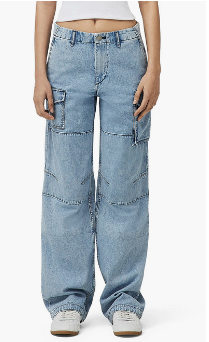 rag & bone Nora High Rise Wide Leg Cargo Jeans