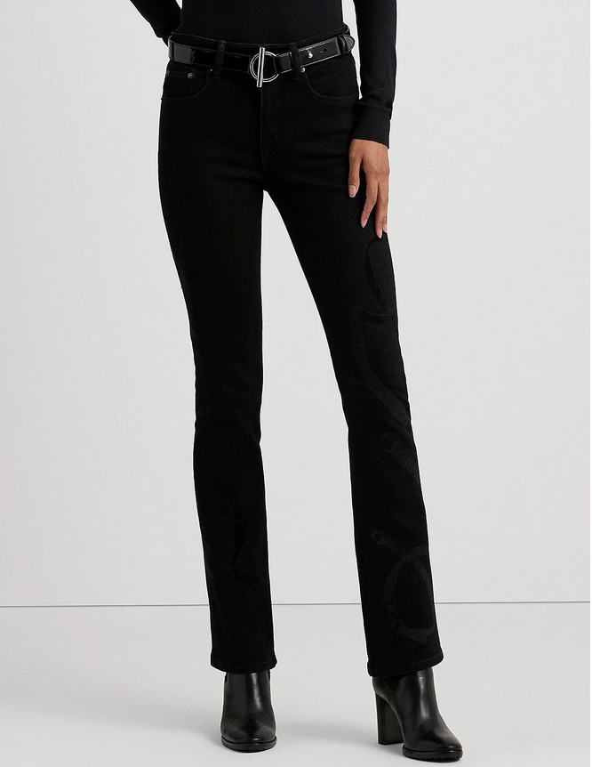 Ralph Lauren High Rise Bootcut Jeans