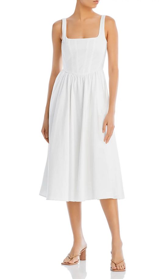 WAYF Corset Midi Dress WAYF Corset Midi Dress